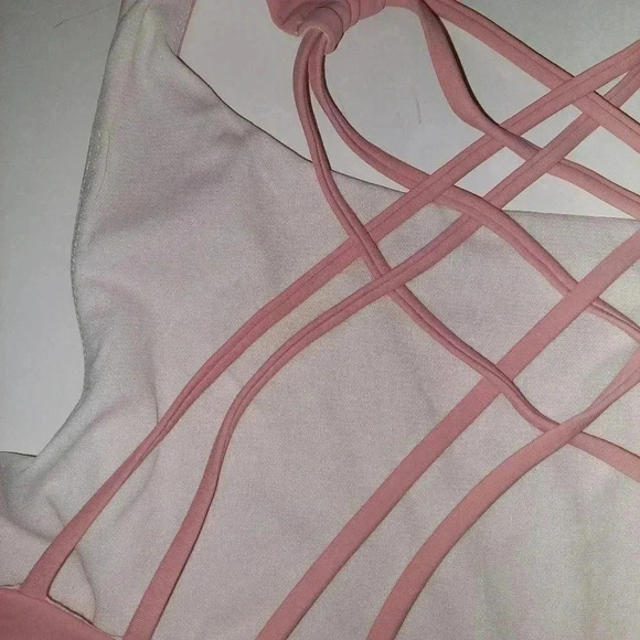 NWT Onzie Chic Bra Pink Size 2X - Picture 5 of 6
